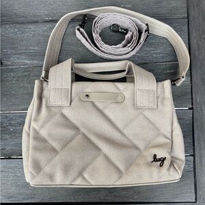 Tan Lug Jitterbug Matte Luxe VL Bag - EUC